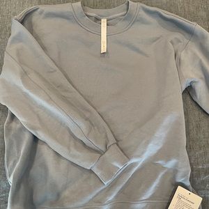 Lululemon new w tag crew neck oversized sweatshirt